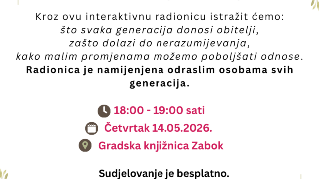 Snaga obitelji - Mostovi između generacija